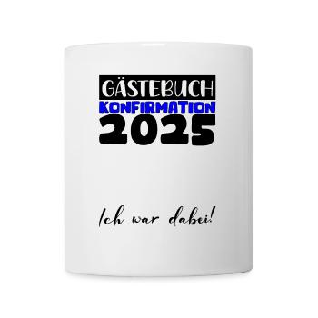 Confirmation 2025 Guest Book Decoration Girls Boys - Mug - white - Front