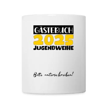 Jugendweihe 2025 Guestbook Gift Girls Boys - Mug - white - Front