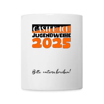 Jugendweihe 2025 Guestbook Gift Girls Boys - Mug - white - Front