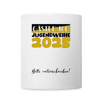Jugendweihe 2025 Guestbook Gift Girls Boys - Mug - white - Front