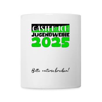Jugendweihe 2025 Guestbook Gift Girls Boys - Mug - white - Front