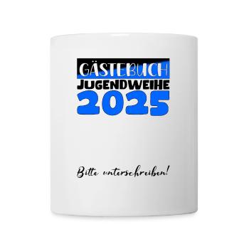 Jugendweihe 2025 Guestbook Gift Girls Boys - Mug - white - Front
