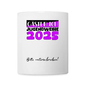 Jugendweihe 2025 Guestbook Gift Girls Boys - Mug - white - Front
