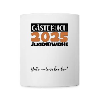 Jugendweihe 2025 Guestbook Gift Girls Boys - Mug - white - Front