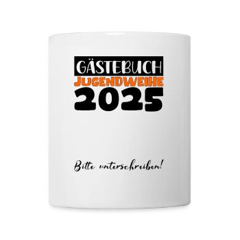 Jugendweihe 2025 Guestbook Gift Girls Boys - Mug - white - Front