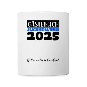 Jugendweihe 2025 Guestbook Gift Girls Boys - Mug - white - Front
