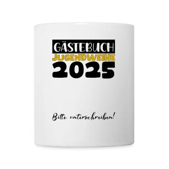 Jugendweihe 2025 Guestbook Gift Girls Boys - Mug - white - Front