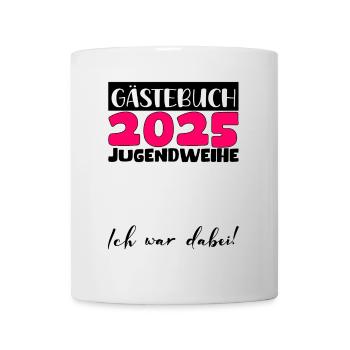 Jugendweihe 2025 Guestbook Gift Girls Boys - Mug - white - Front