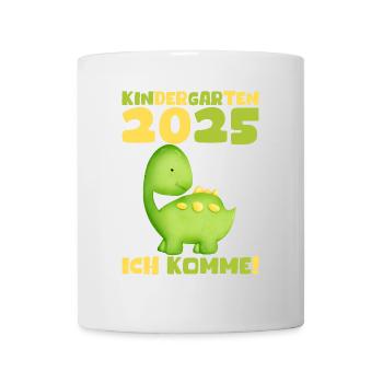 kiKindergarten 2025 Kids Gift Kita 2025 Décoration - Mug blanc - blanc - Devant