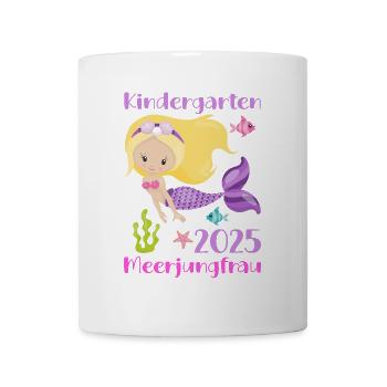 kiKindergarten 2025 Girls Gift Kita 2025 Dek - Mug - white - Front