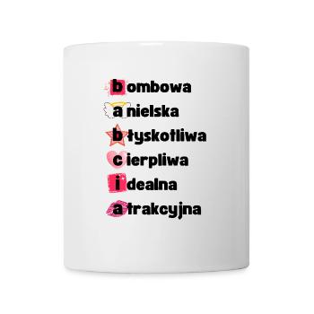 Oma ist bombastisch, engelsgleich... - Tasse - Weiß - Vorne