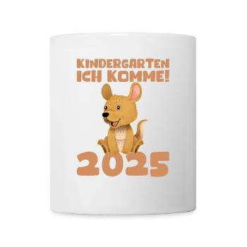kiKindergarten 2025 Kids Gift Kita 2025 Décoration - Mug blanc - blanc - Devant