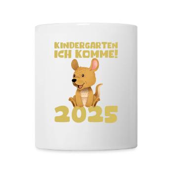 kiKindergarten 2025 Kids Gift Kita 2025 Décoration - Mug blanc - blanc - Devant
