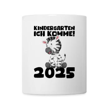 kiKindergarten 2025 Kids Gift Kita 2025 Décoration - Mug blanc - blanc - Devant