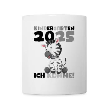 kiKindergarten 2025 Kids Gift Kita 2025 Décoration - Mug blanc - blanc - Devant