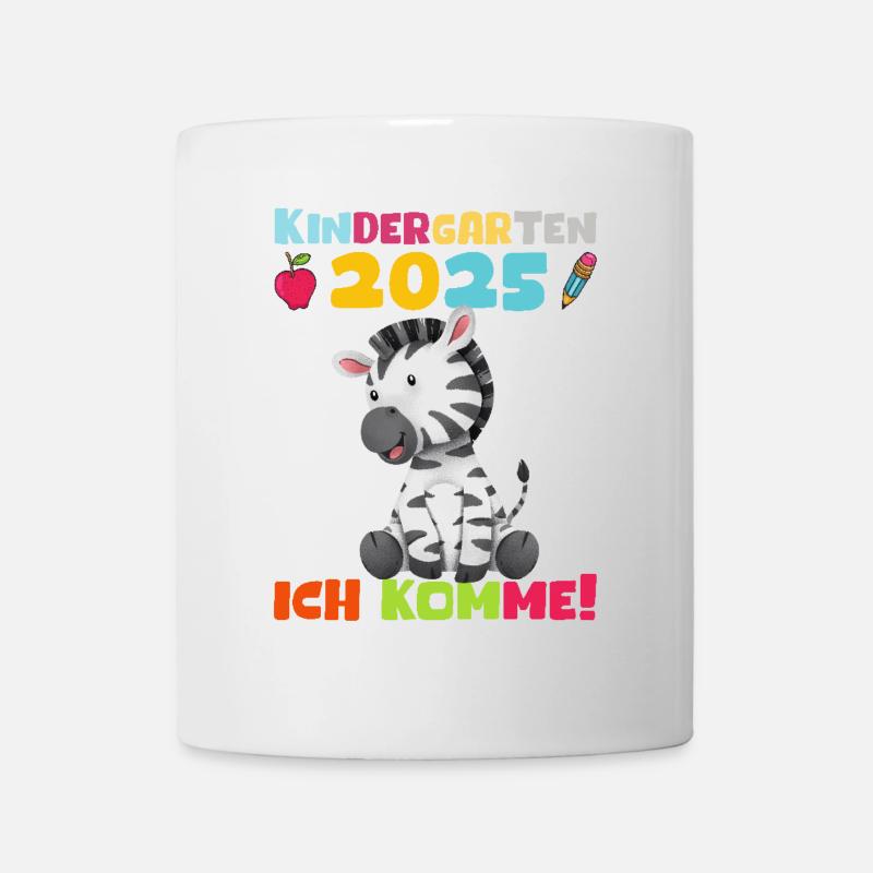 kiKindergarten 2025 Kinder Geschenk Kita 2025 Deko - Tasse - Weiß