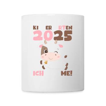kiKindergarten 2025 Kids Gift Kita 2025 Décoration - Mug blanc - blanc - Devant
