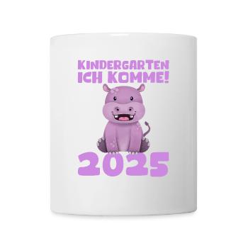 kiKindergarten 2025 Kids Gift Kita 2025 Décoration - Mug blanc - blanc - Devant