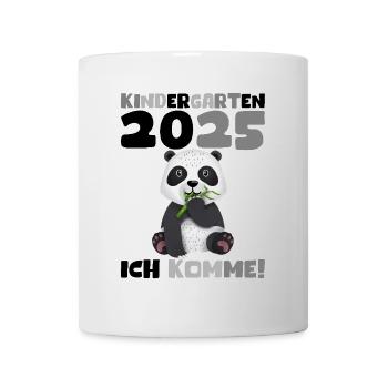 kiKindergarten 2025 Kids Gift Kita 2025 Décoration - Mug blanc - blanc - Devant