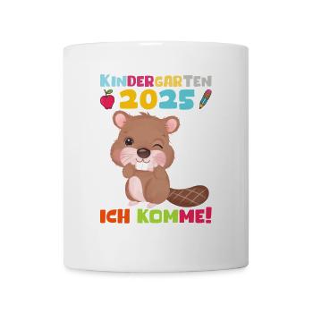 Kindergarten 2025 Kids Gift Kita 2025 Decoration - Mug - white - Front