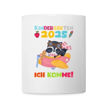kiKindergarten 2025 Kids Gift Kita 2025 Décoration - Mug blanc - blanc - Devant