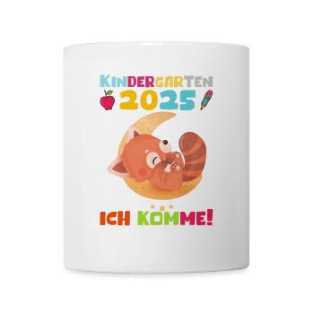 Kindergarten 2025 Kids Gift Kita 2025 Decoration - Mug - white - Front