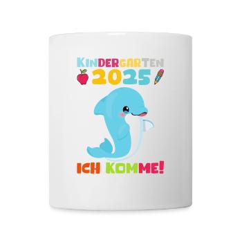 Kindergarten 2025 Kids Gift Kita 2025 Decoration - Mug - white - Front