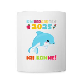 Kindergarten 2025 Kids Gift Kita 2025 Decoration - Mug - white - Front