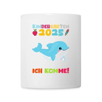 Kindergarten 2025 Kids Gift Kita 2025 Decoration - Mug - white - Front