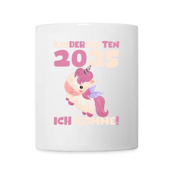 Kindergarten 2025 Girl Gift Kita 2025 Decoration - Mug - white - Front