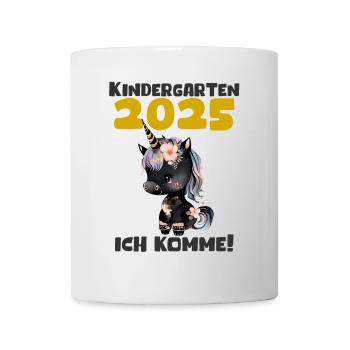 Kindergarten 2025 Girl Gift Kita 2025 Decoration - Mug - white - Front