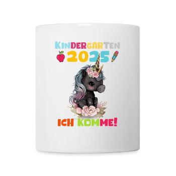 Kindergarten 2025 Girl Gift Kita 2025 Decoration - Mug - white - Front