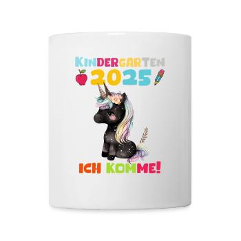 Kindergarten 2025 Girl Gift Kita 2025 Decoration - Mug - white - Front