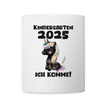 Kindergarten 2025 Girl Gift Kita 2025 Decoration - Mug - white - Front