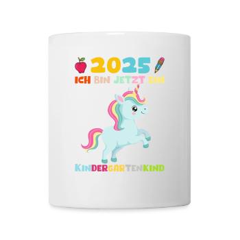 Kindergarten 2025 Girl Gift Kita 2025 Decoration - Mug - white - Front
