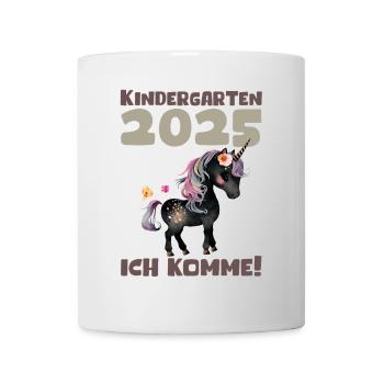 Kindergarten 2025 Girl Gift Kita 2025 Decoration - Mug - white - Front