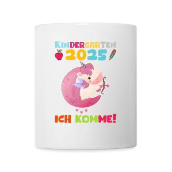 Kindergarten 2025 Girl Gift Kita 2025 Decoration - Mug - white - Front