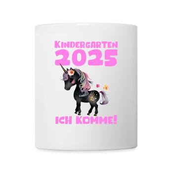 Kindergarten 2025 Girl Gift Kita 2025 Decoration - Mug - white - Front