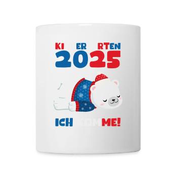 Kindergarten 2025 Children Gift Kita 2025 Decoration - Mug - white - Front