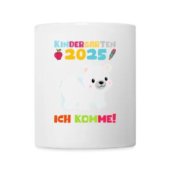 Kindergarten 2025 Children Gift Kita 2025 Decoration - Mug - white - Front