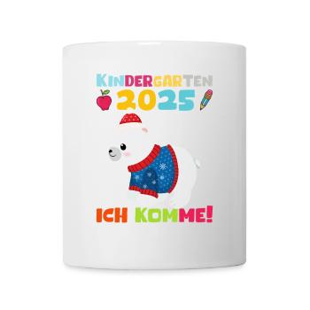 Kindergarten 2025 Children Gift Kita 2025 Decoration - Mug - white - Front