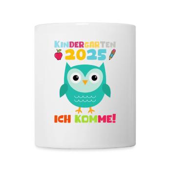 Kindergarten 2025 Children Gift Kita 2025 Decoration - Mug - white - Front