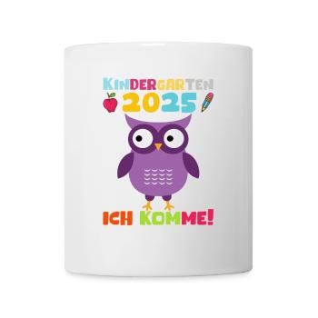 Kindergarten 2025 Kids Gift Kita 2025 Decoration - Mug - white - Front
