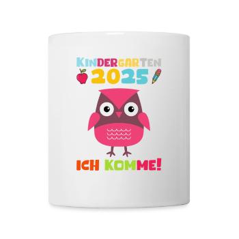 Kindergarten 2025 Children Gift Kita 2025 Decoration - Mug - white - Front