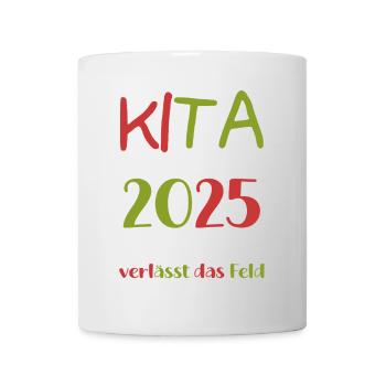 Farewell Kindergarten 2025 Gift Girls Boys - Mug - white - Front