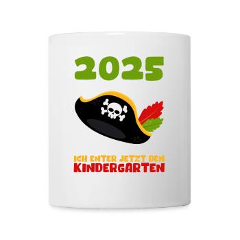 Kindergarten 2025 Children Gift Kita 2025 Decoration - Mug - white - Front