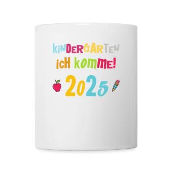 Kindergarten 2025 Kids Gift Kita 2025 Decoration - Mug - white - Front