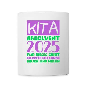 Farewell Kindergarten 2025 Gift Girl Boys - Mug - white - Front