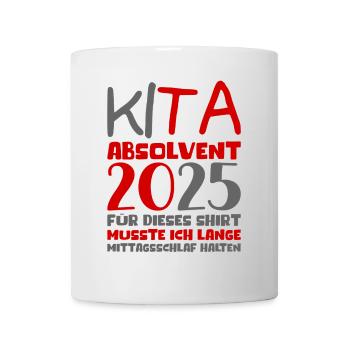 Farewell Kindergarten 2025 Gift Girl Boys - Mug - white - Front