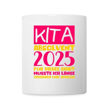 Farewell Kindergarten 2025 Gift Girl Boys - Mug - white - Front